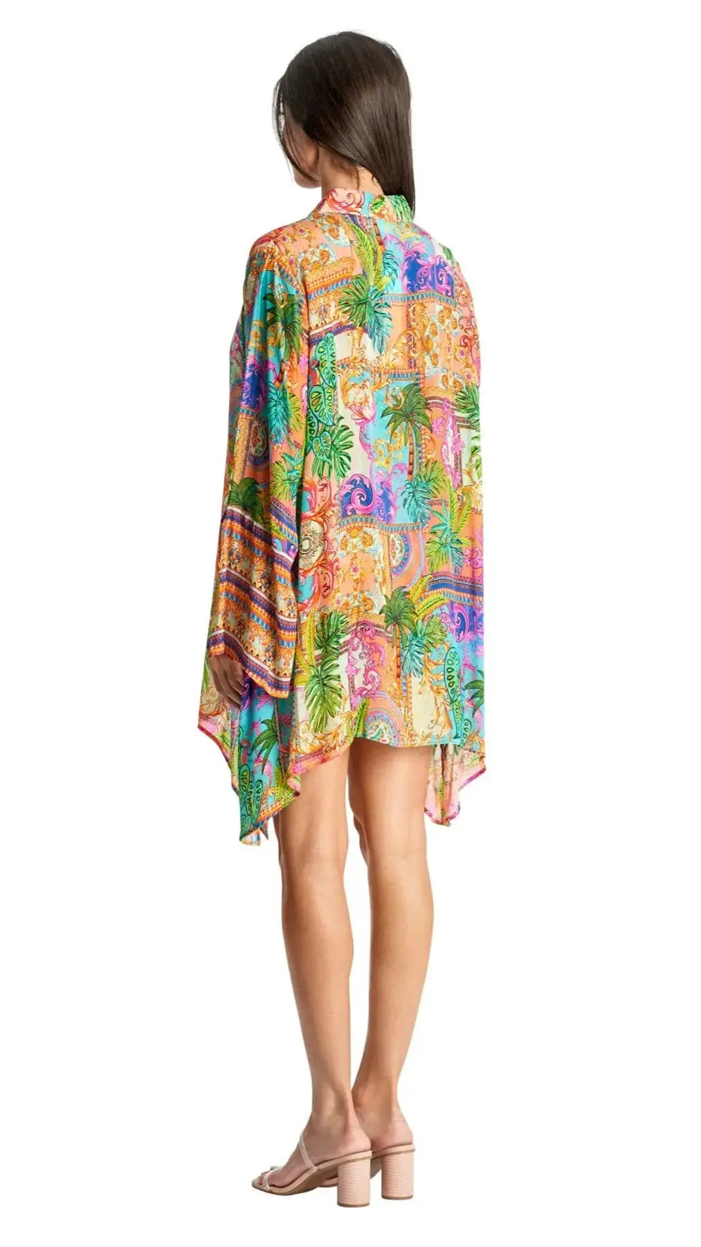 Beach Resort Cruise Easy Shirtdress Cover-Up La Moda Clothings shirt