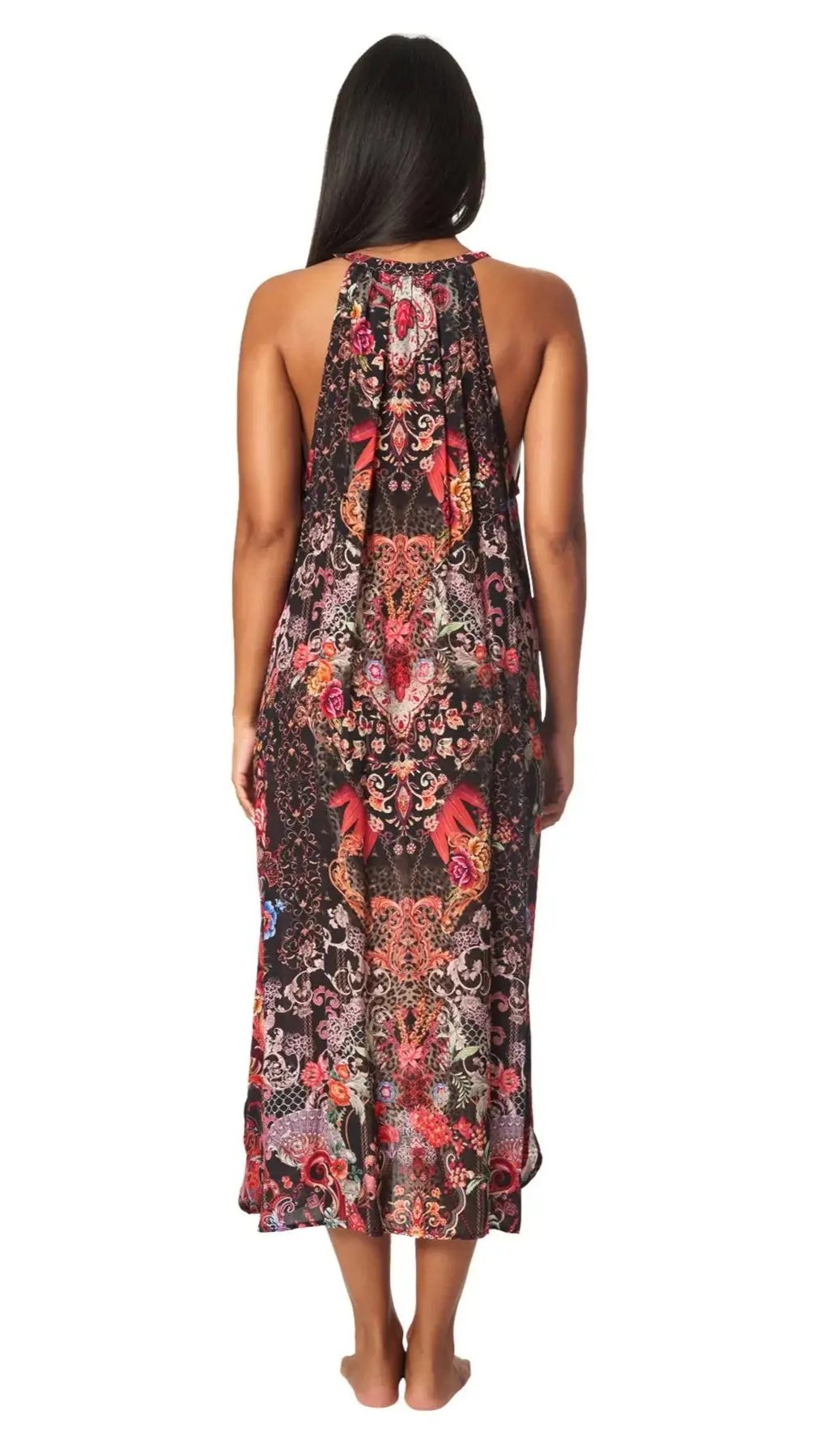 Forest Festival Resort Vacation Dress - La Moda Clothing