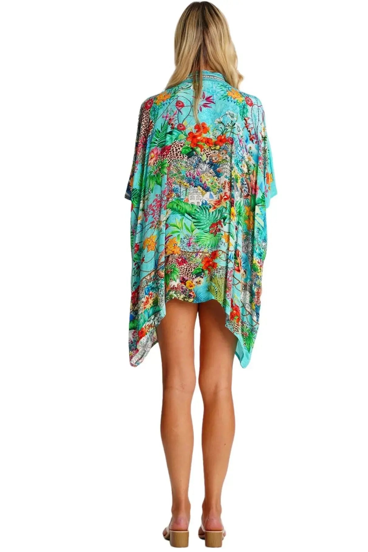 Caftan with Collar La Moda Clothing Caftans
