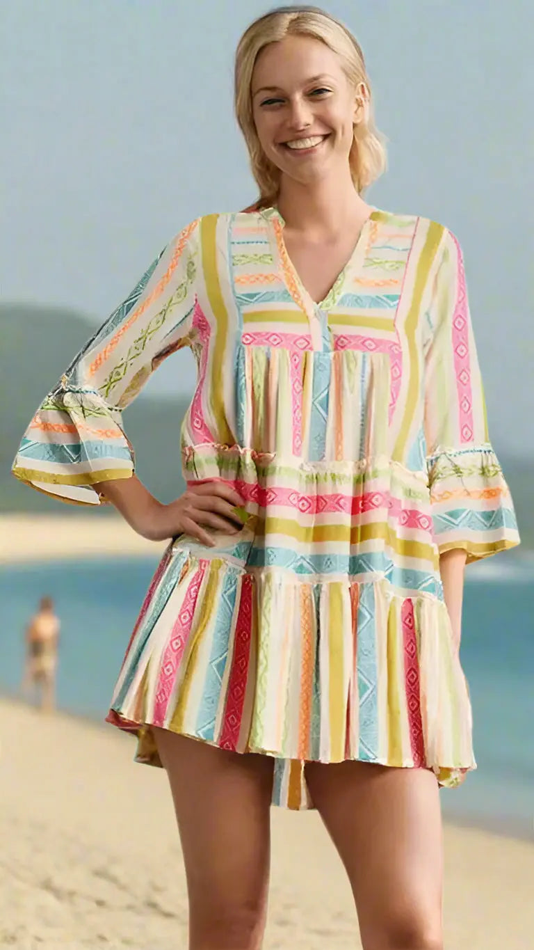 Casual Mini Summer Dresses La Moda Clothing