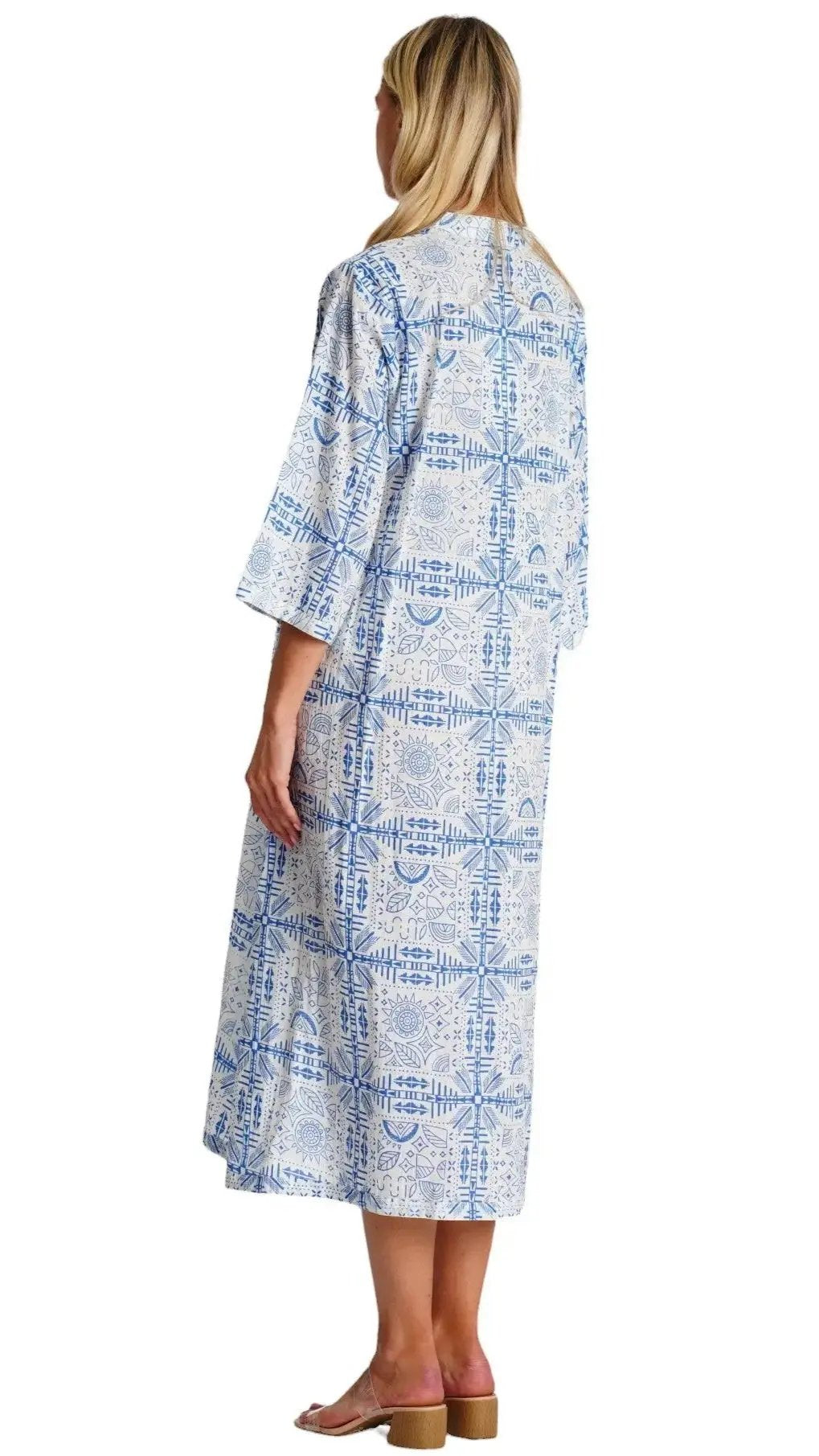 Cotton Kaftan Dress La Moda Clothing