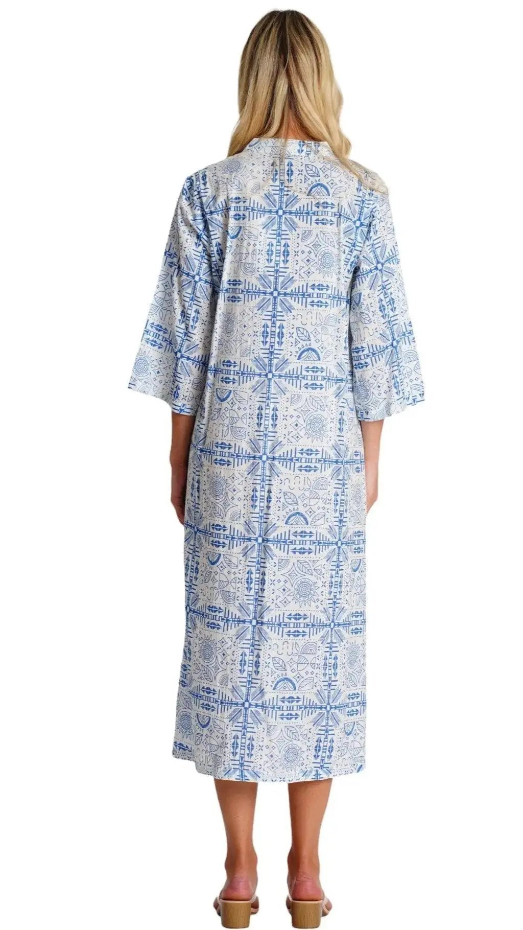 Cotton Kaftan Dress La Moda Clothing