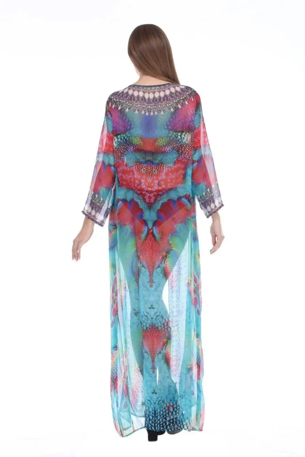 Cover-Up Kimonos For Women Available In Multi-Color Prints Lamodaclothing Coverups