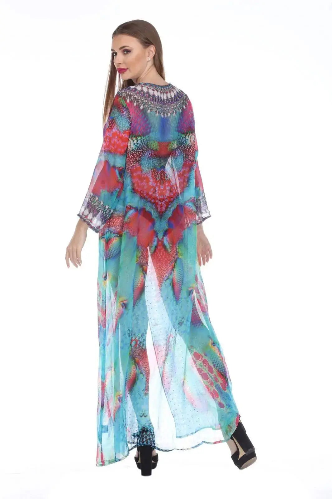 Cover-Up Kimonos For Women Available In Multi-Color Prints Lamodaclothing Coverups