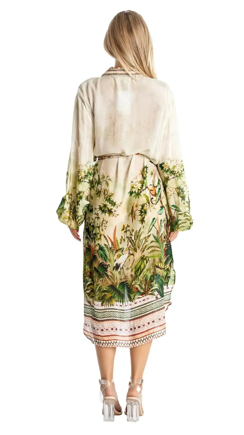 Easy Shirtdress Cover-Up Resortwear - La Moda Clothing