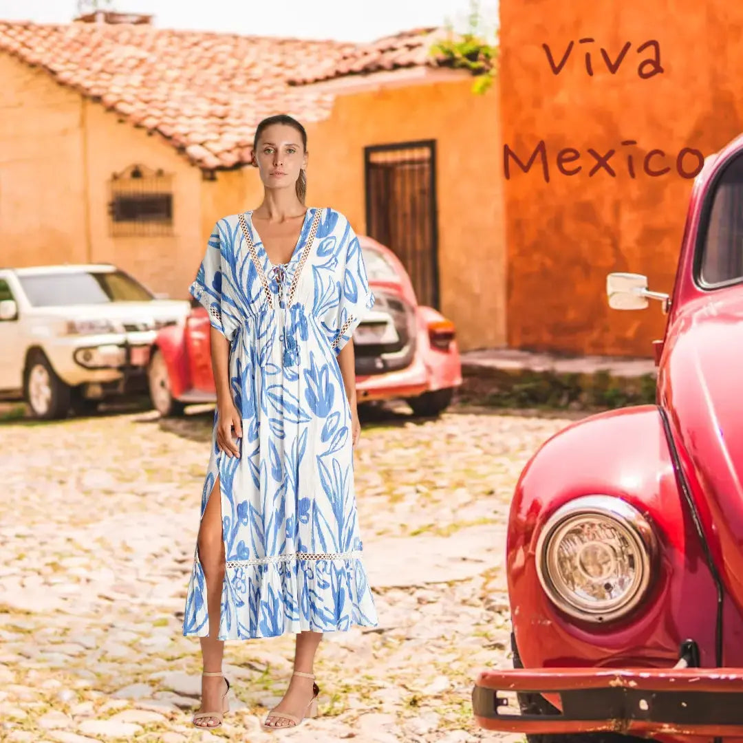 Front Slit Maxi Dress La Moda Clothing