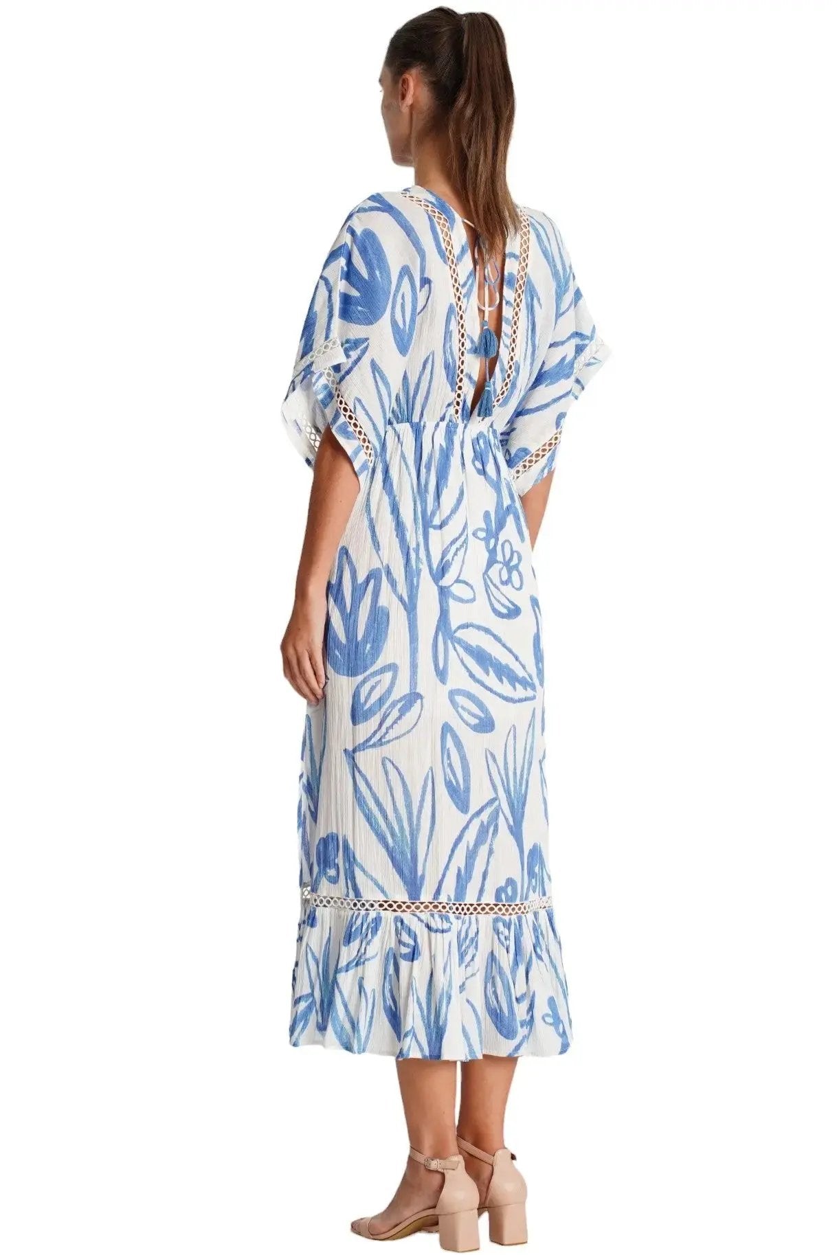 Front Slit Maxi Dress La Moda Clothing