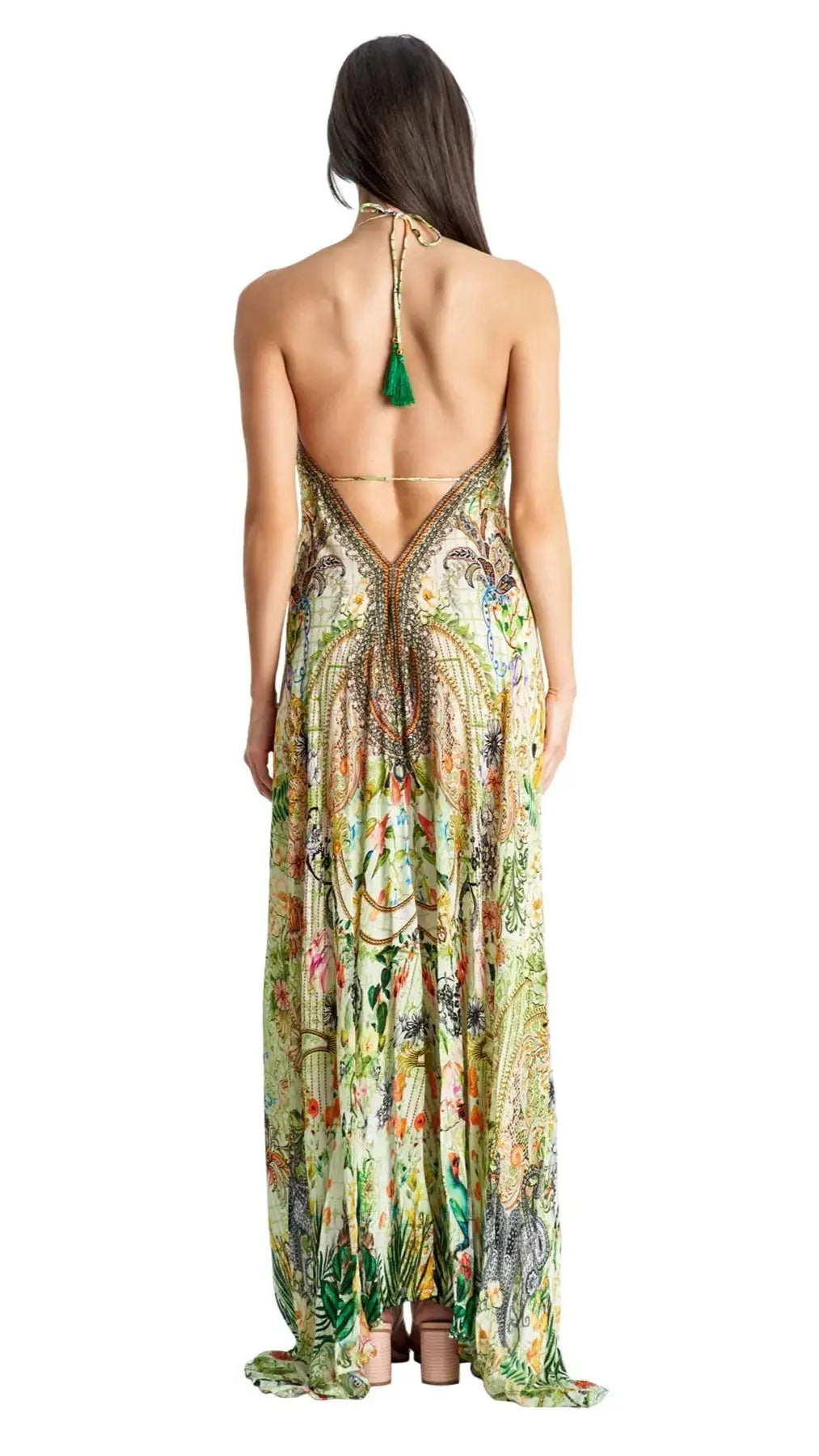 Halter High Low Maxi Resort Dresses for Summer La Moda Clothing 3 Way Dress