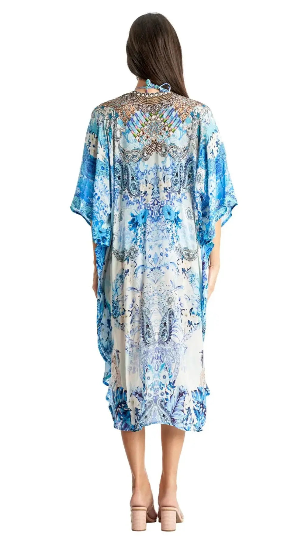 Hi Lo Kimono Beach Cover Up La Moda Clothings Kimono