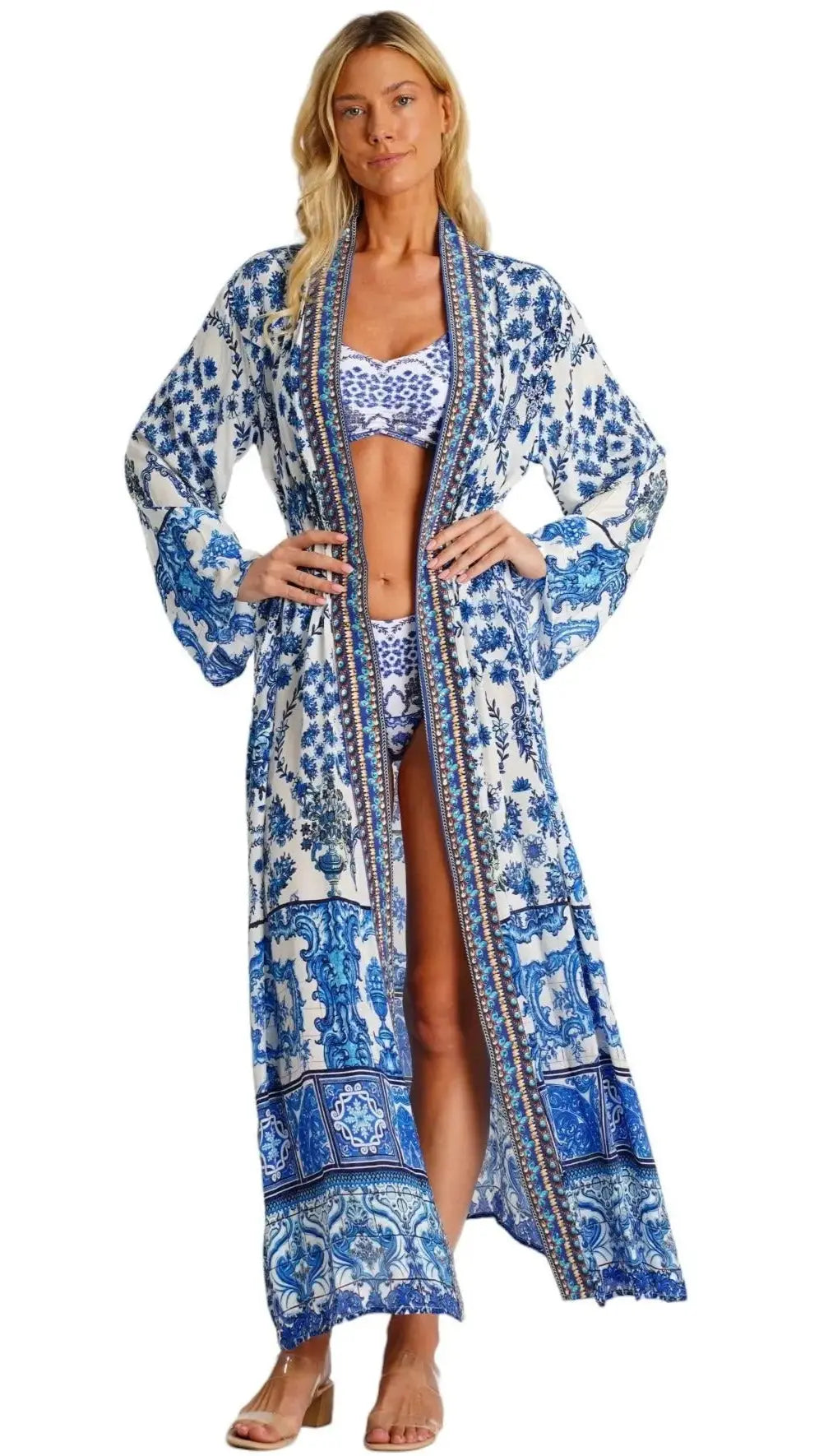 Kimono Cover Up La Moda Clothing
