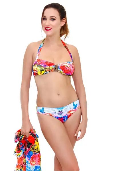 Flower Garden Bikini Set lamodaclothings