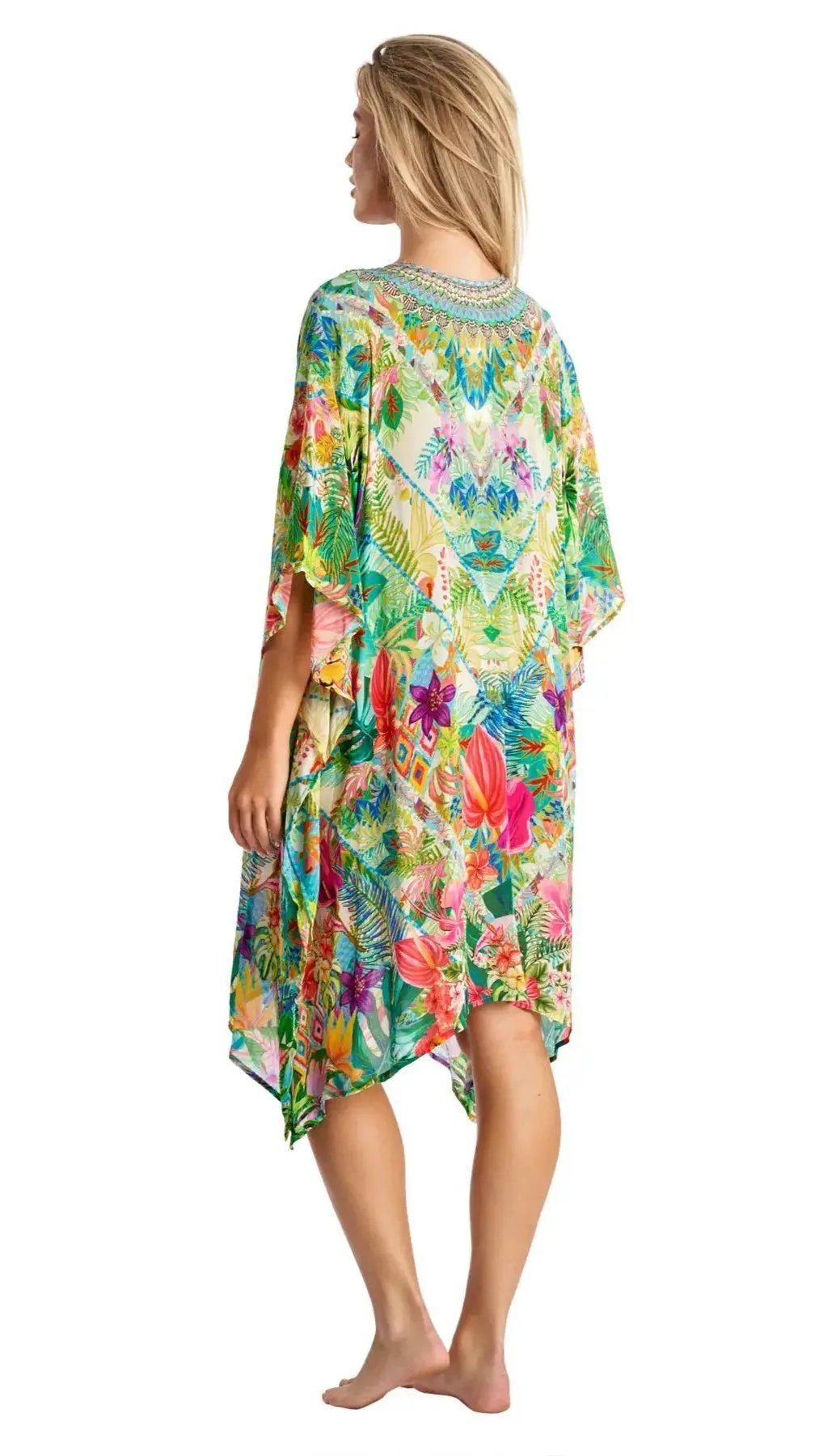Luxury Silk Kaftans - La Moda Clothing