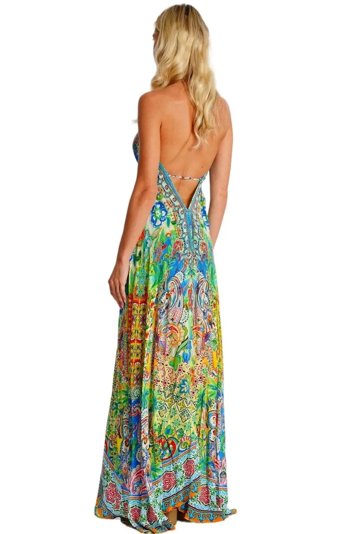 Maxi Resort Wear Dress La Moda Clothing