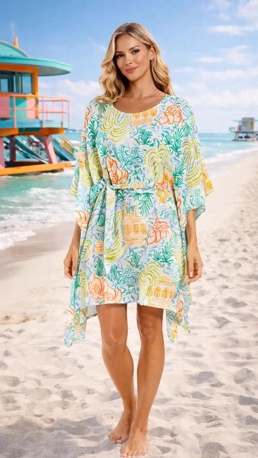 Miami Beach Caftan Dress – Luxury Resort Wear | Club Moda Club Moda Caftans