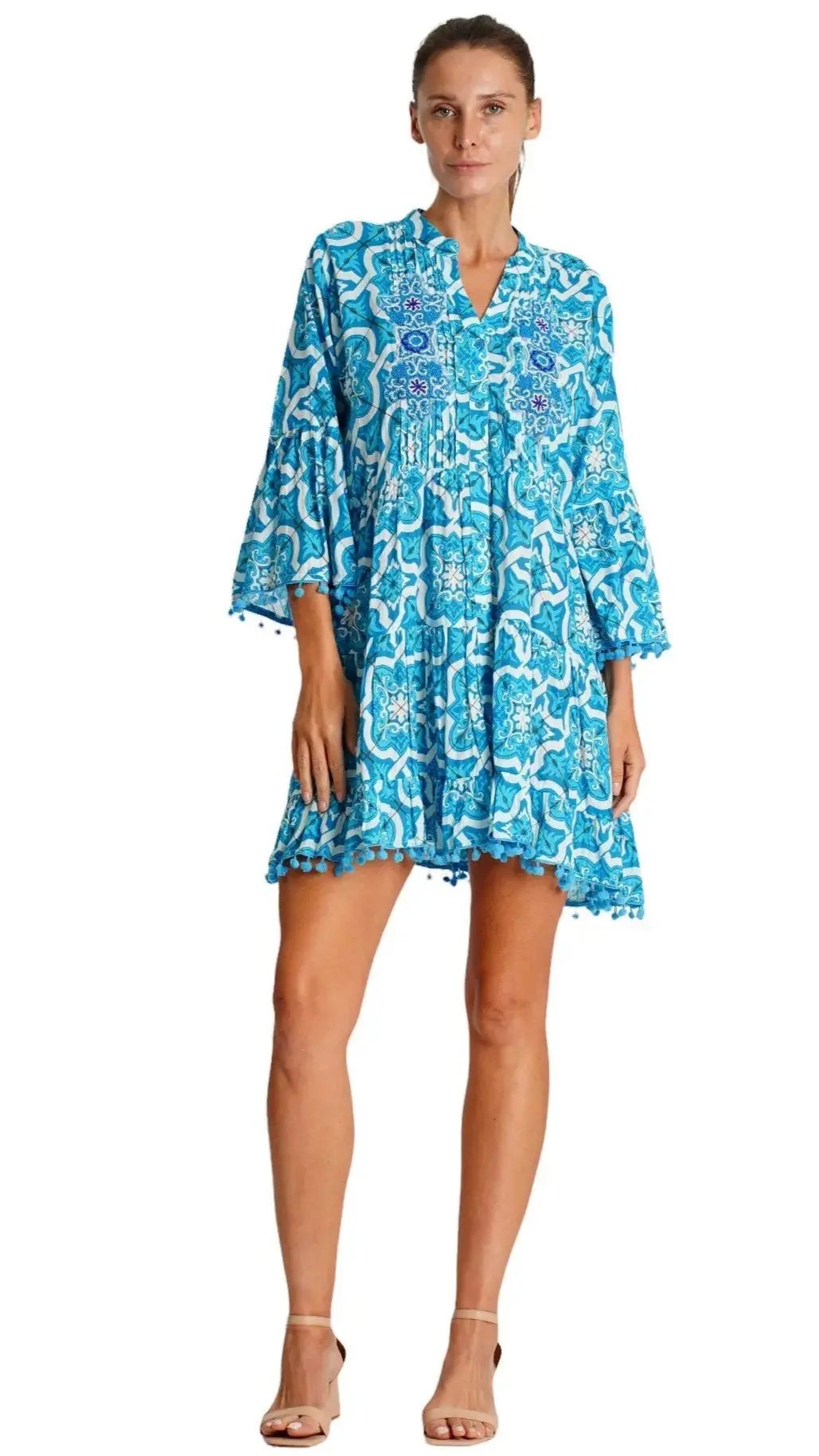 Mini Shirt Dress La Moda Clothing