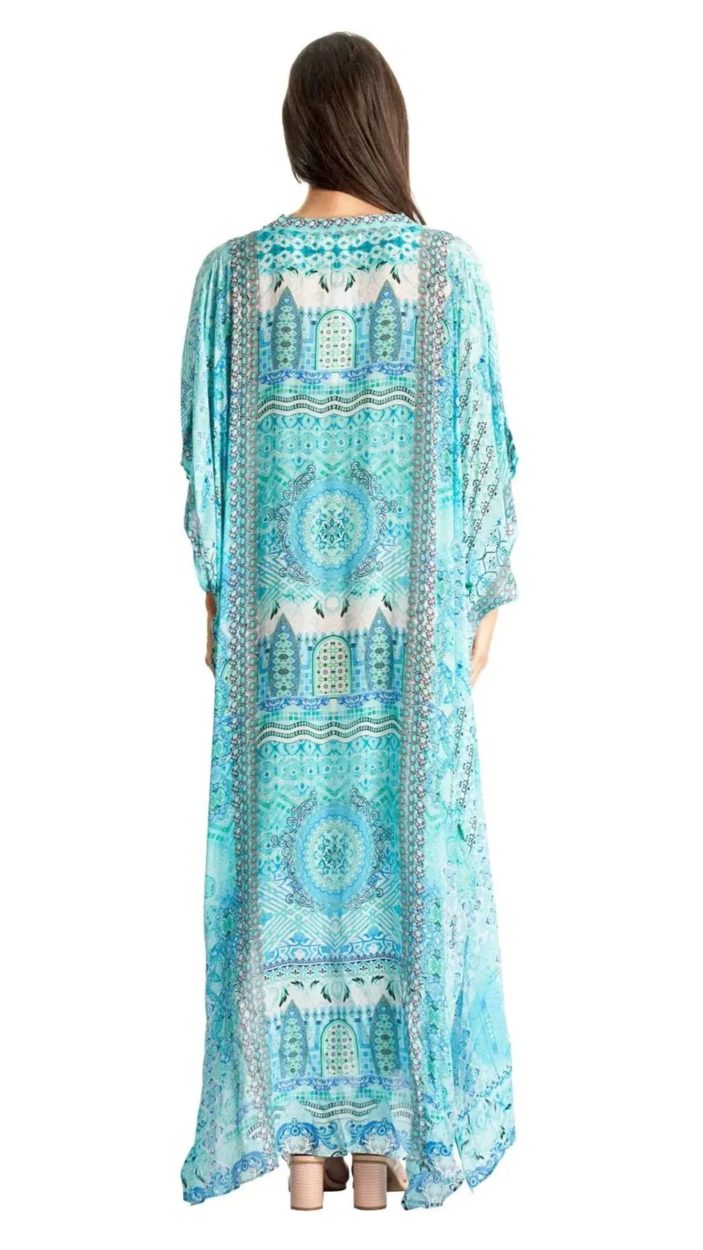 Oversized Boho Maxi Caftan - La Moda Clothing