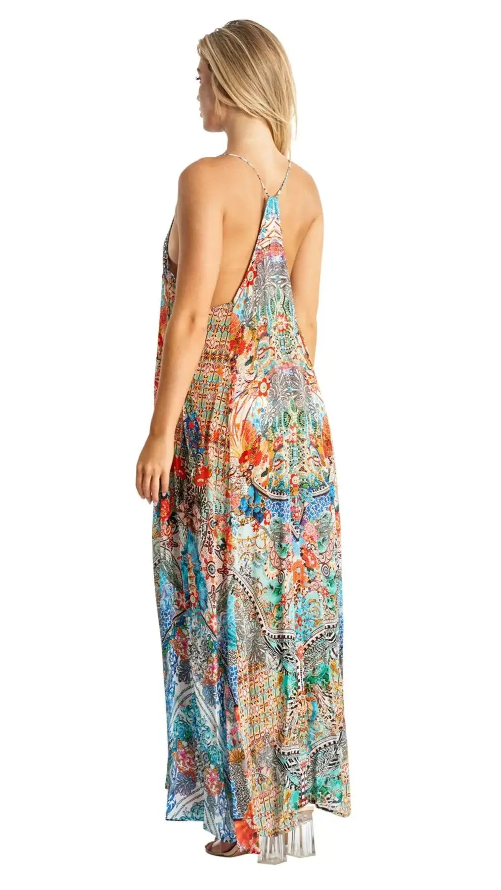 Racerback Maxi Dresses for Women - La Moda Clothing