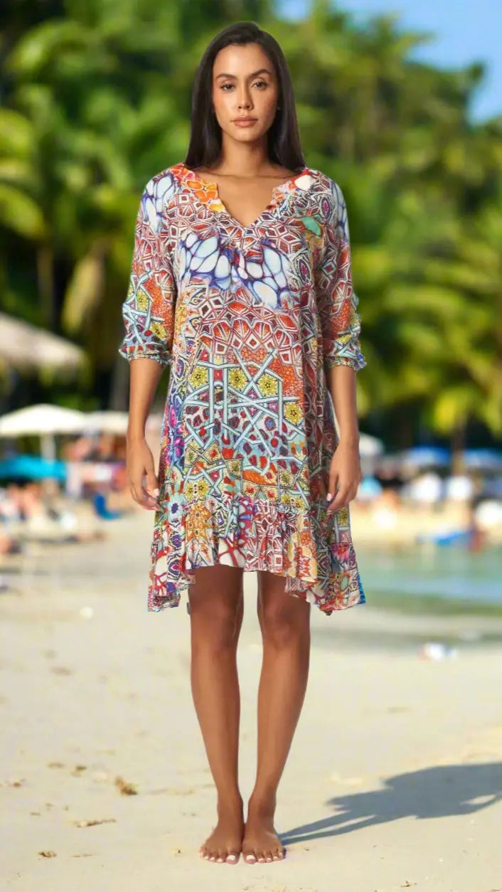 Resort Mini Dress for Beach & Beyond La Moda Clothings Mini Dress