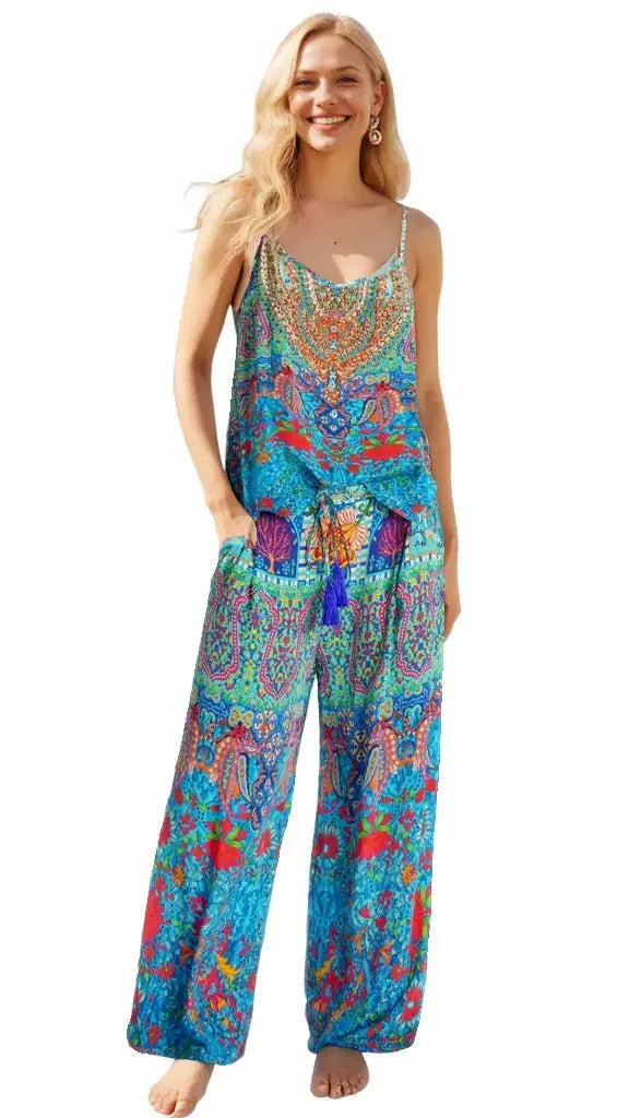Resort Pant Sets La Moda Clothing Pant Set