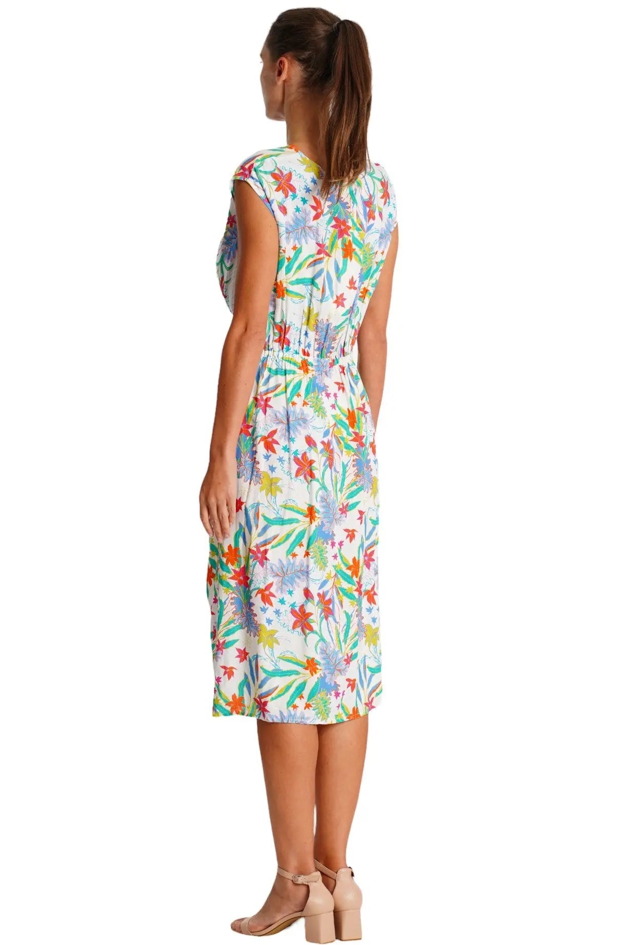 Casual Summer Midi Dress La Moda Clothing