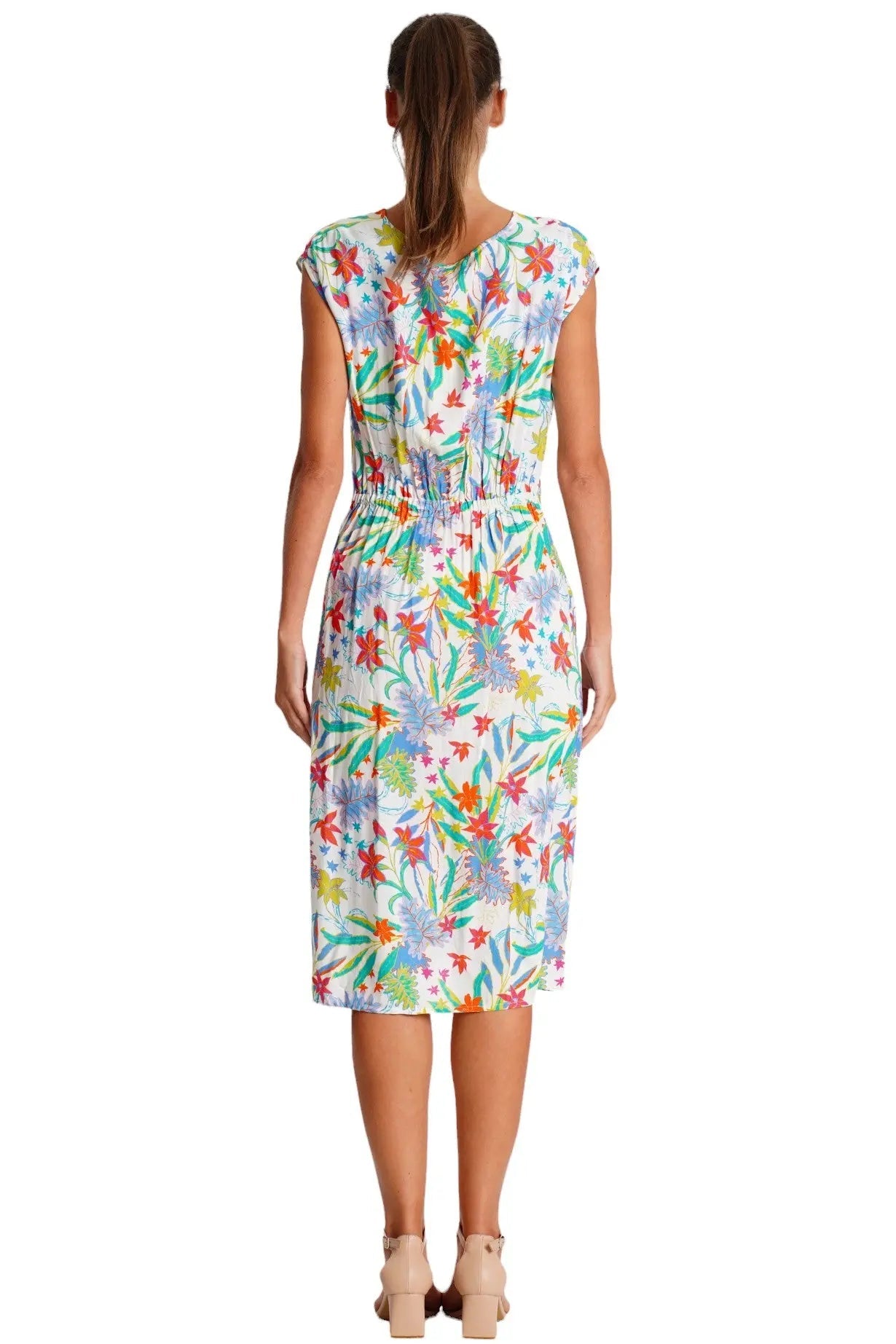 Casual Summer Midi Dress La Moda Clothing