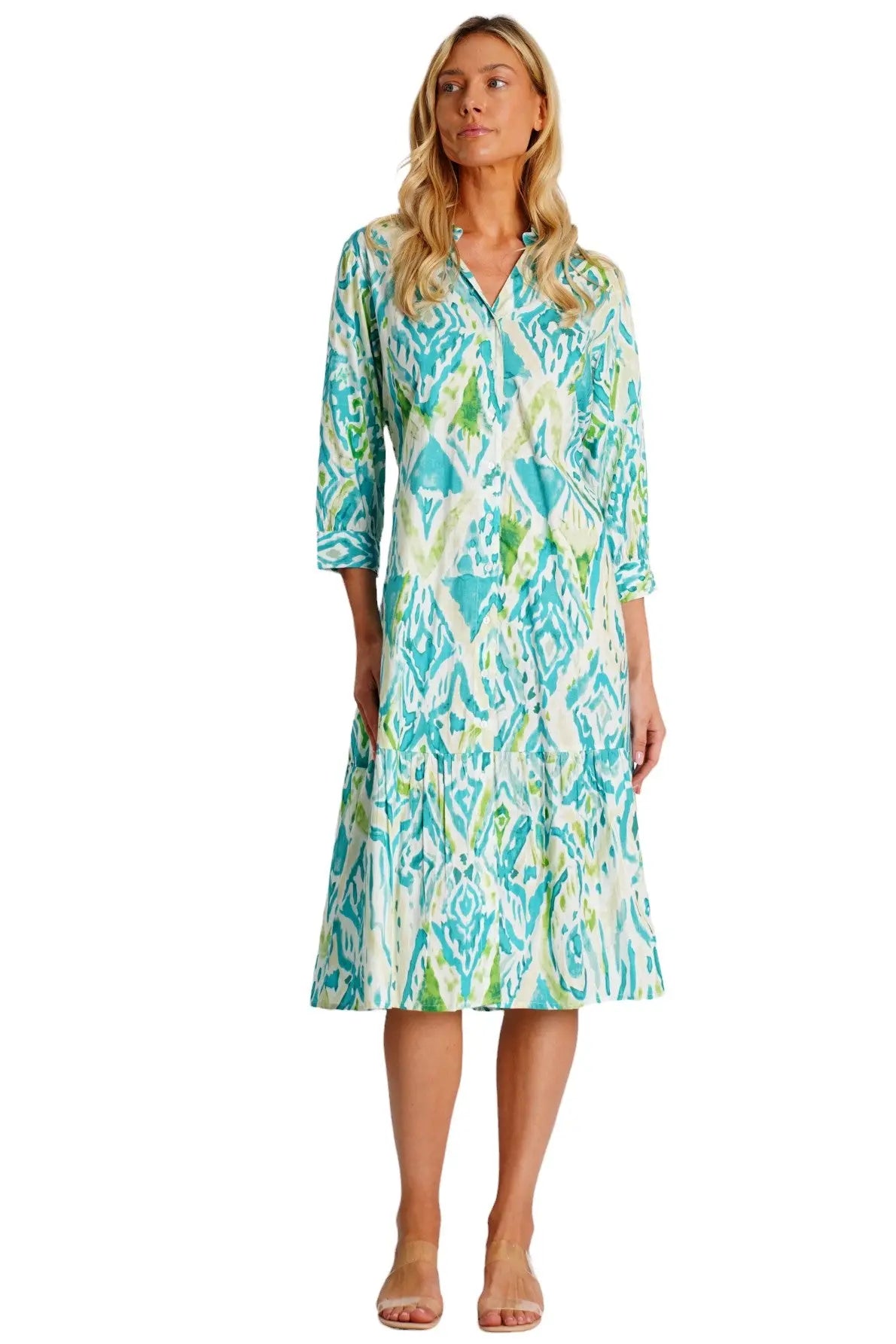 Casual Shirt Dress La Moda Clothing