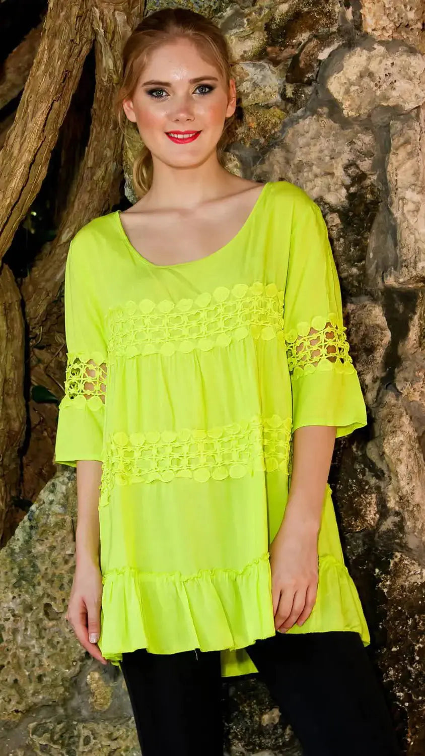 Swimsuit Cover Up Blouse lamodaclothings Coverups