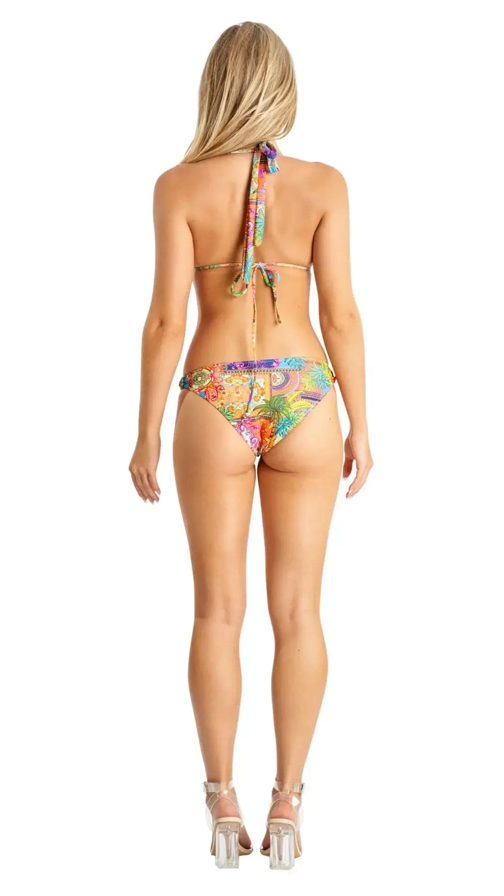 Triangle 2 pc Bikini Swimwear Set - La Moda Clothing