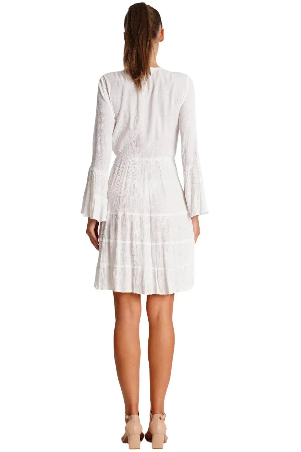 White Cruise Dress La Moda Clothing