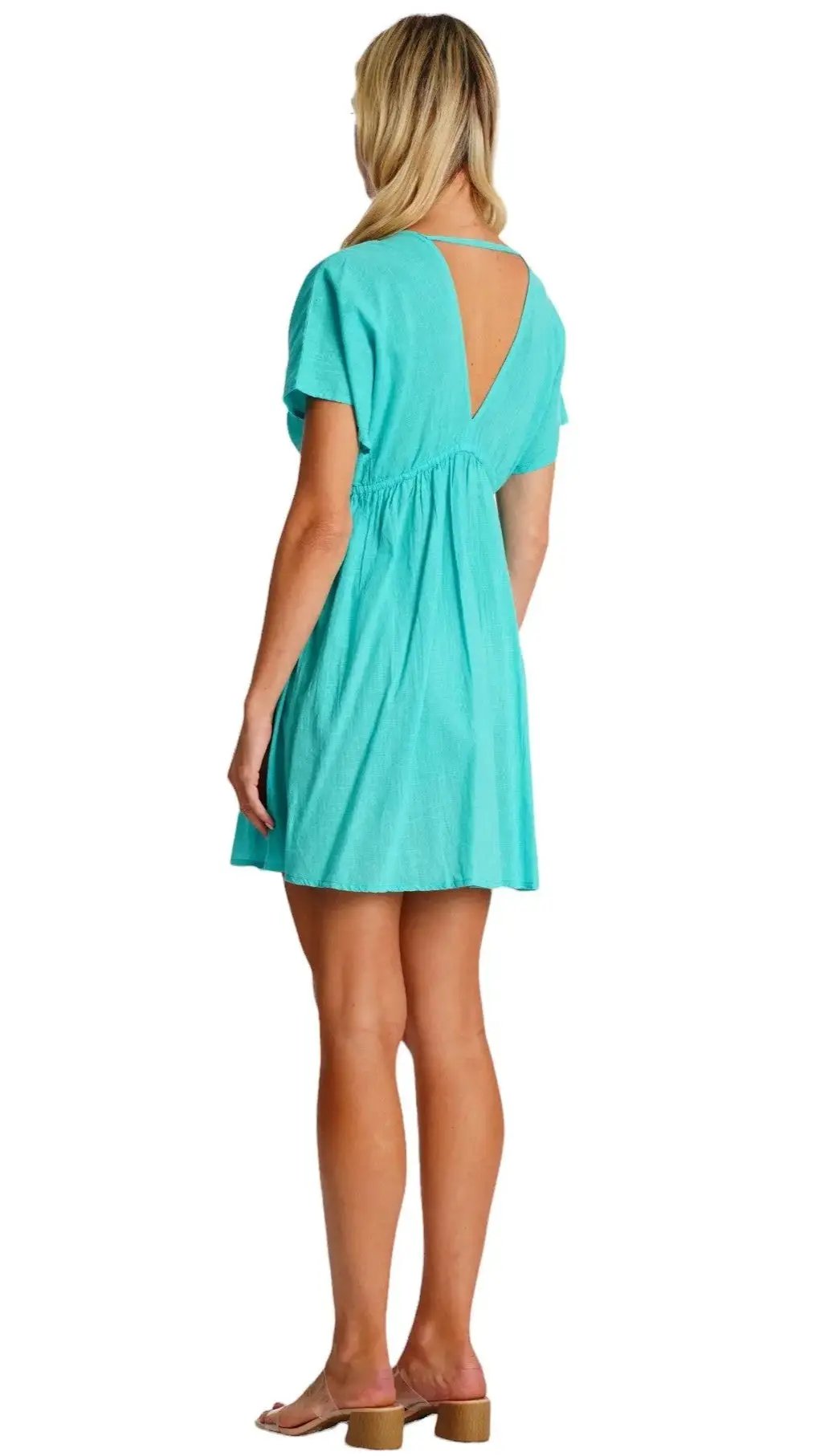 White Mini Dress La Moda Clothing