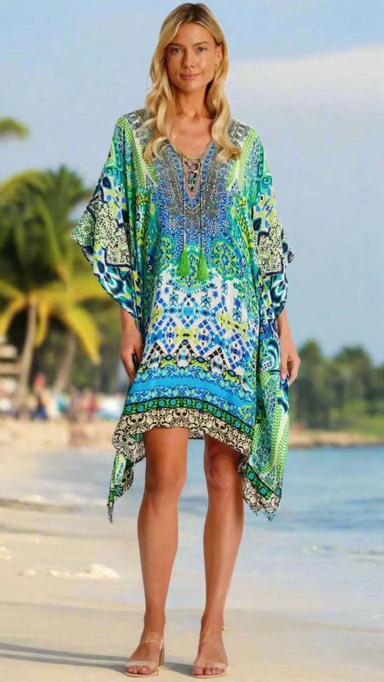 Womens Luxury Caftans La Moda Clothing