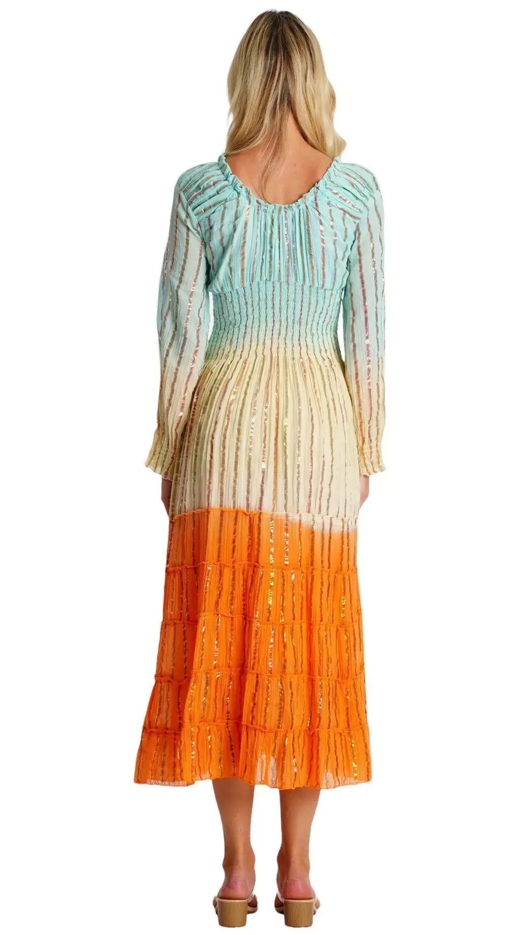 Womens Vintage Boho Maxi Dress La Moda Clothing Beach Dress