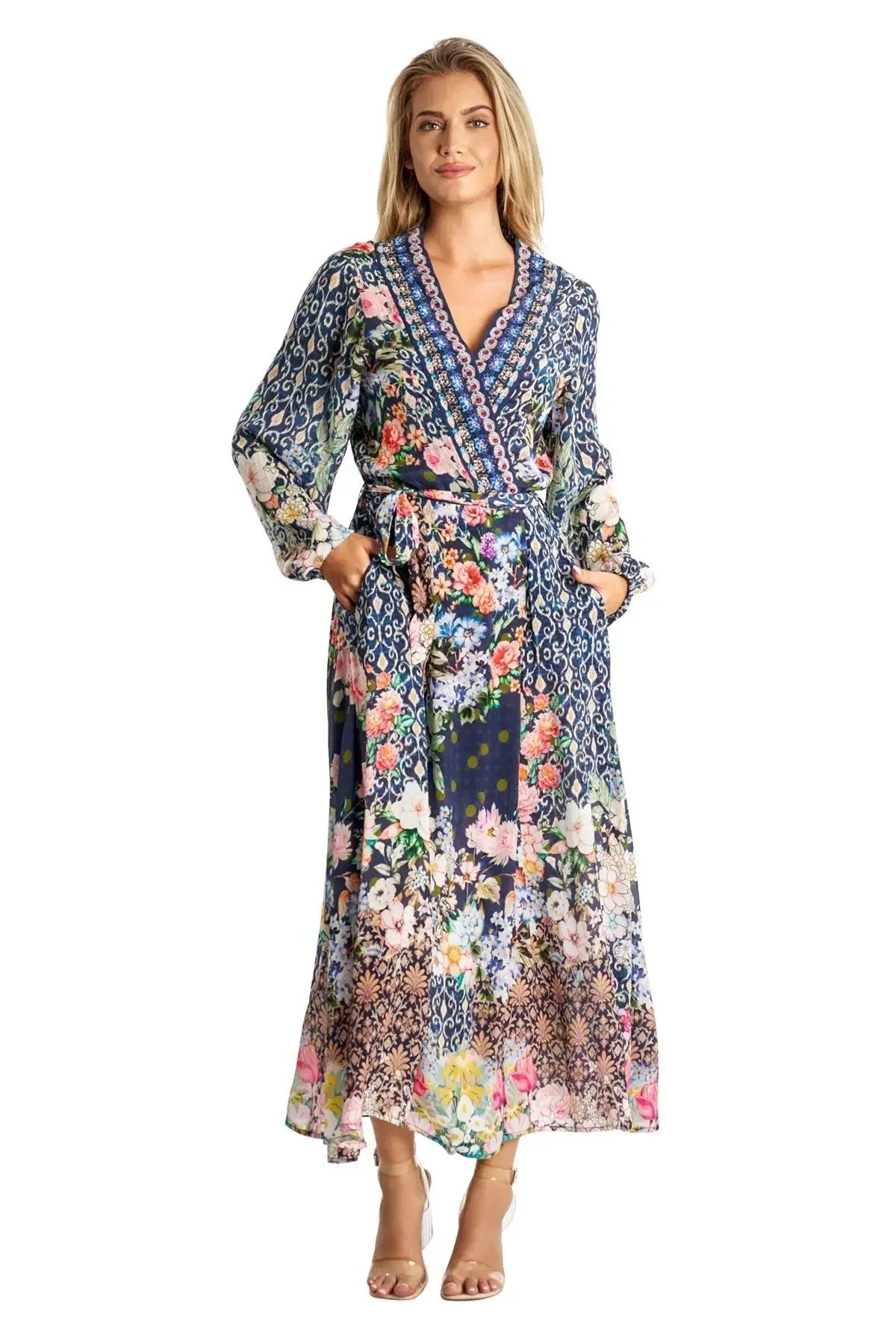 Wrap Dress La Moda Clothing