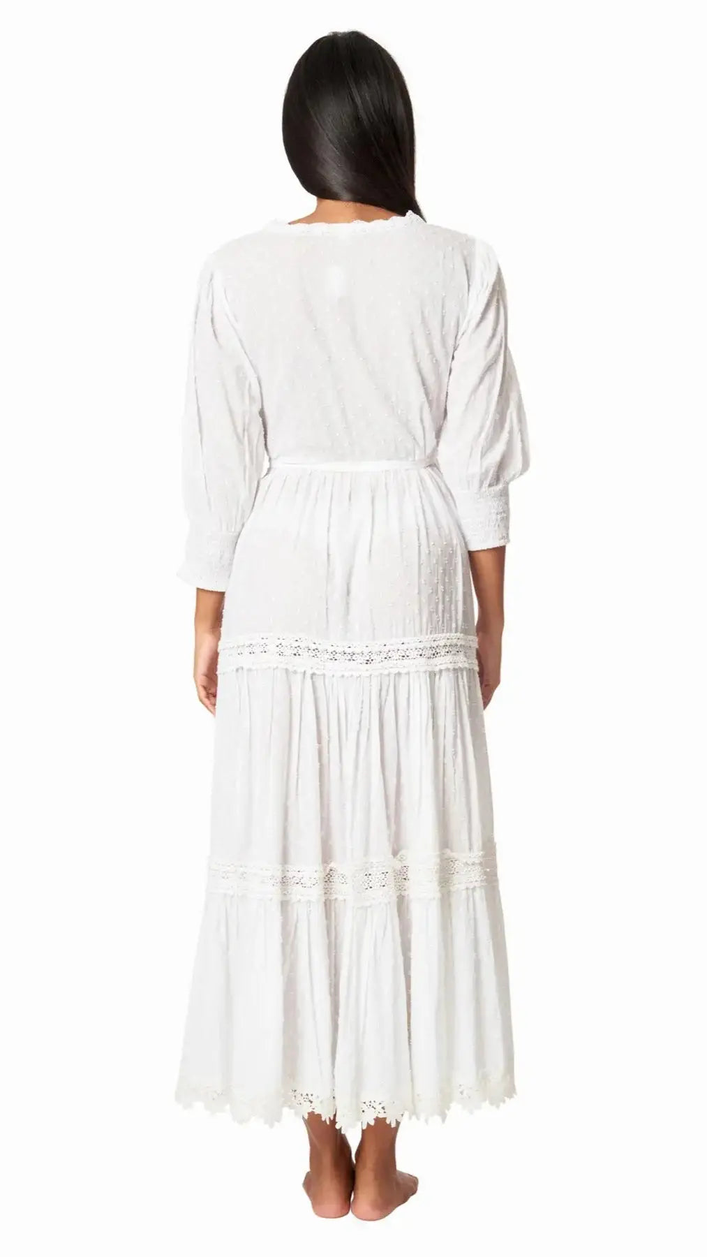 Karl Wrap Women's Maxi Dresses - La Moda Clothing