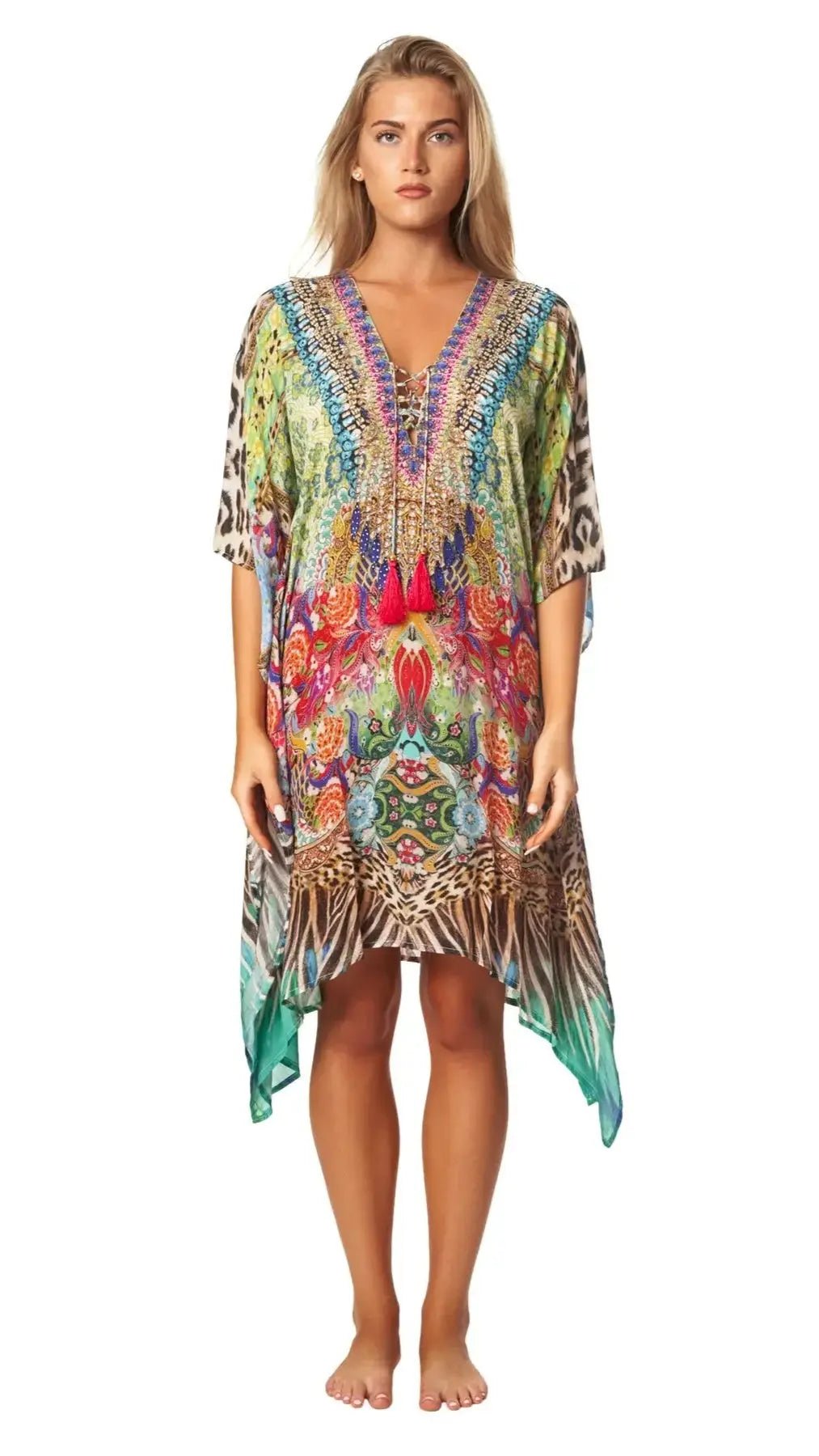 Animal Print Kaftans for Women La Moda Clothings Kaftans