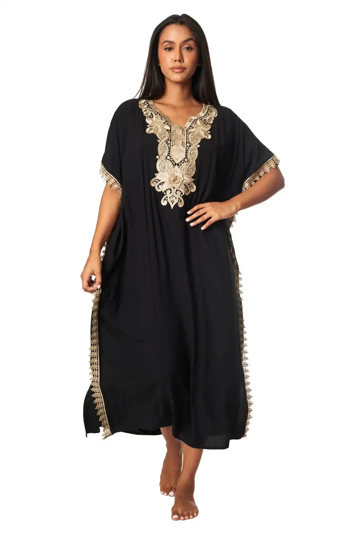Beach Maxi Kaftan Dress for Women La Moda Clothing Caftans