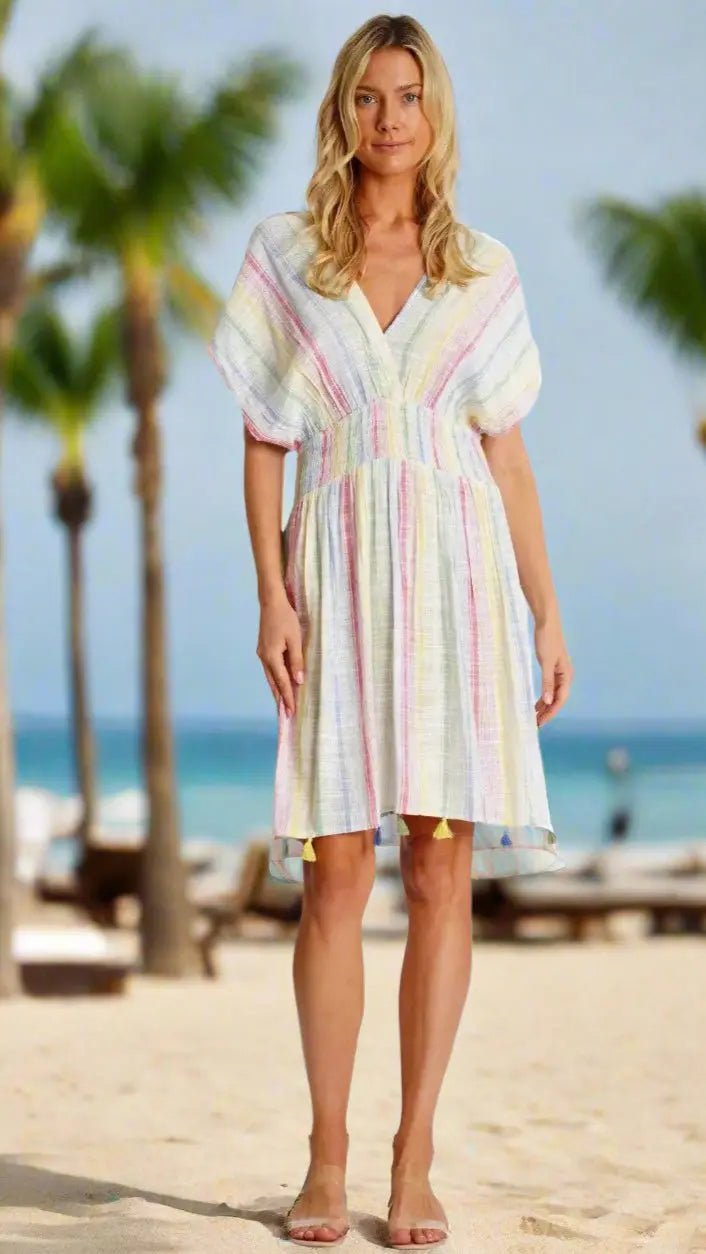 Beach Summer Dress - Premium Resort Wear | Luxury Beach Dress for Vacation & Cruise | Club Moda