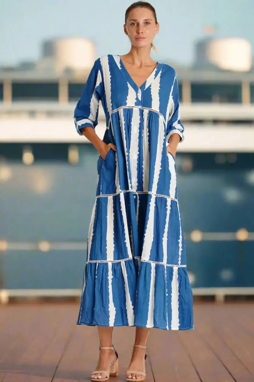 Beachwear Dresses for Women - Designer Maxi Dress | Elegant Kaftan Cover Up Dress | Club Moda USA