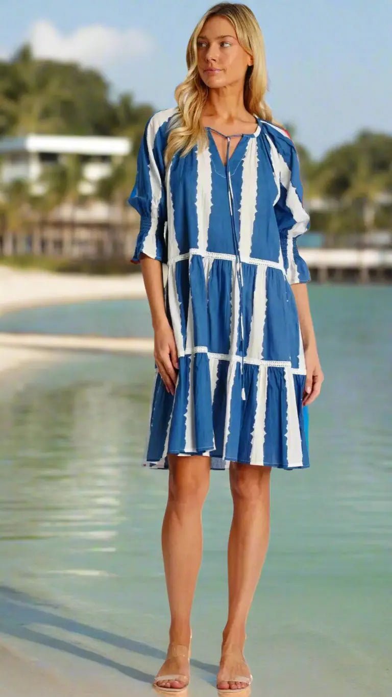 Beachwear Mini Dresses for Women - Premium Resort Wear | Luxury Mini Dress for Vacation & Cruise | Club Moda