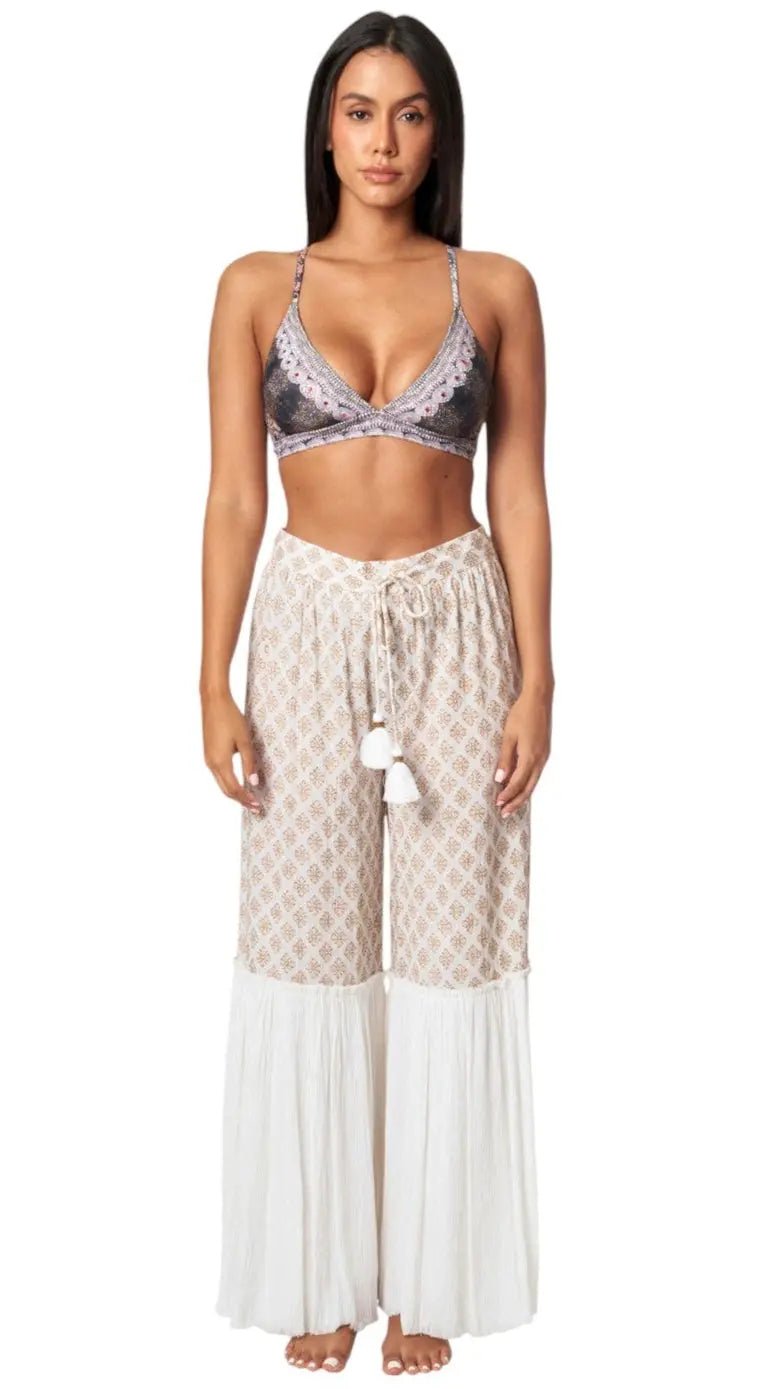 Boho Wide Leg Pant La Moda Clothing