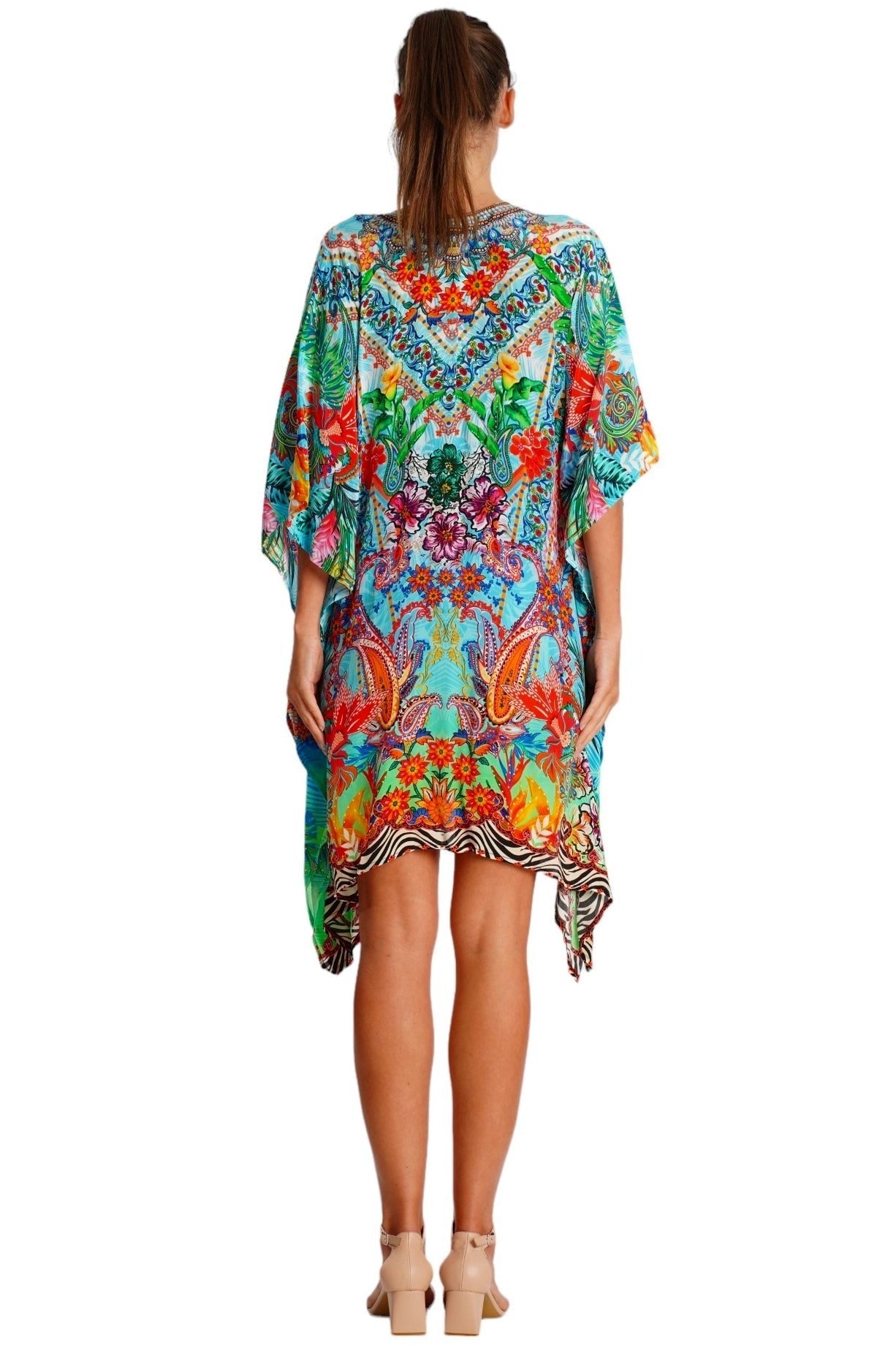 Breezy kaftan maxi dress, shown from another angle
