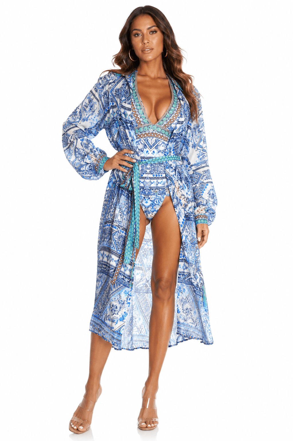 Button-Down Shirt Dress for Women