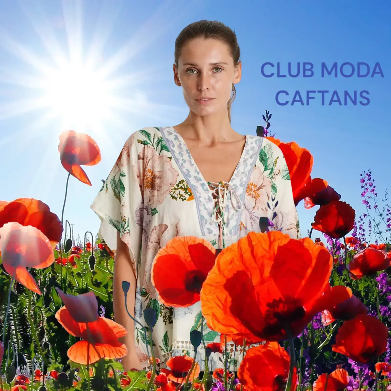 Cotton Caftan La Moda Clothing Caftans