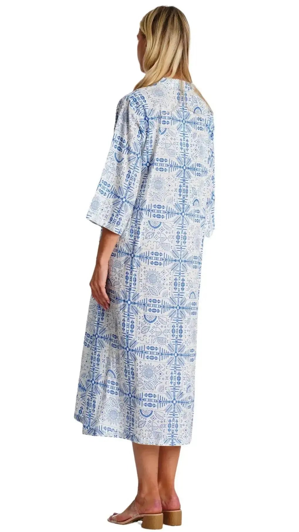 Cotton Kaftan Dress La Moda Clothing Long Caftans