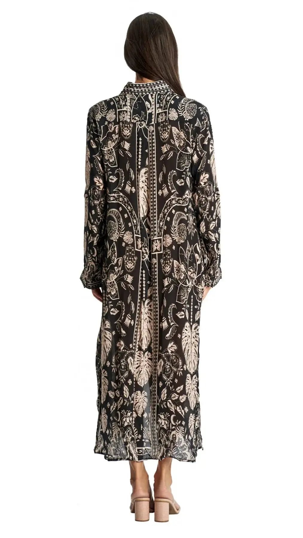 Effortless Shirtdress Cover-Up for Summer Lounging La Moda Clothing Shirt Dresses