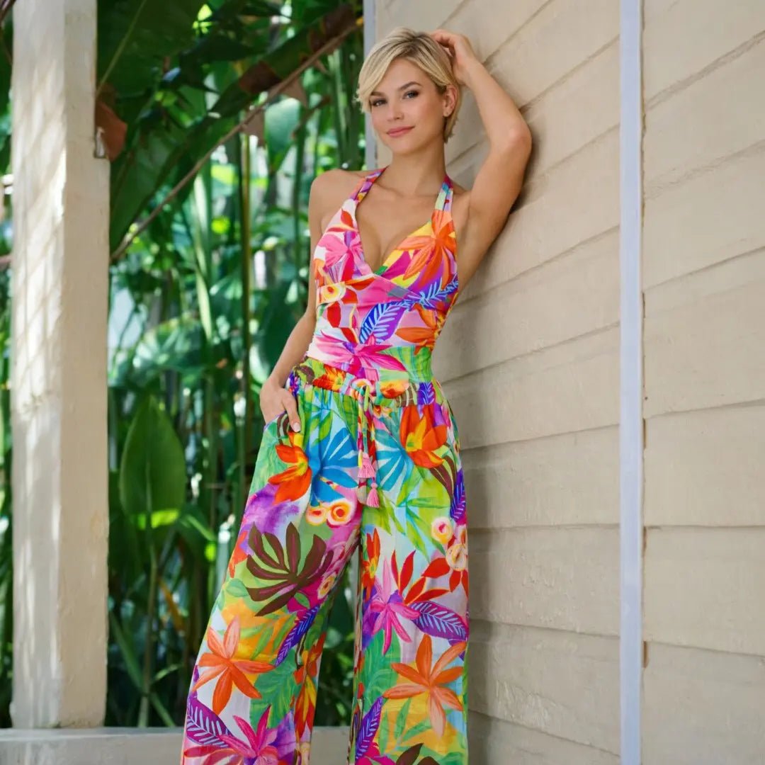 Wholesale Tropical One Piece Swimsuit | Luxury Resort Swimwear Supplier for Boutiques Club Moda One Piece Swimsuit