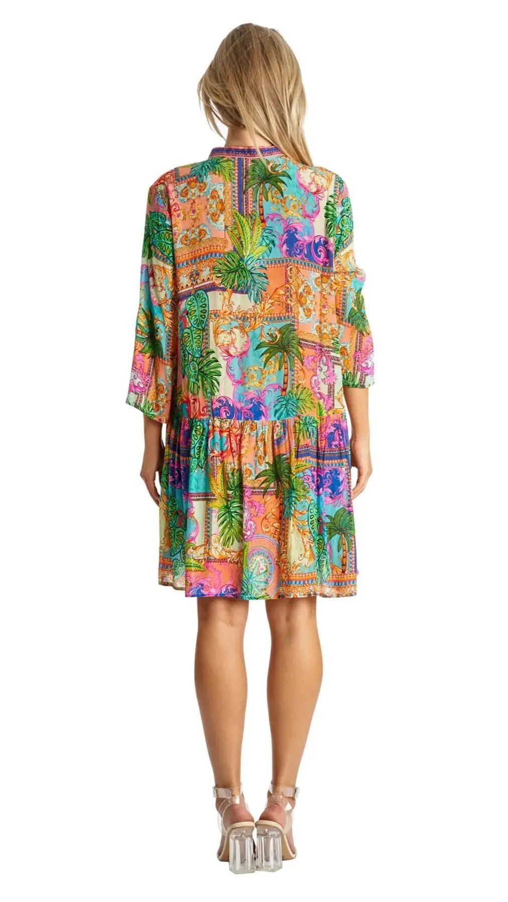 Front Button Summer Dress for Beach & Beyond La Moda Clothings