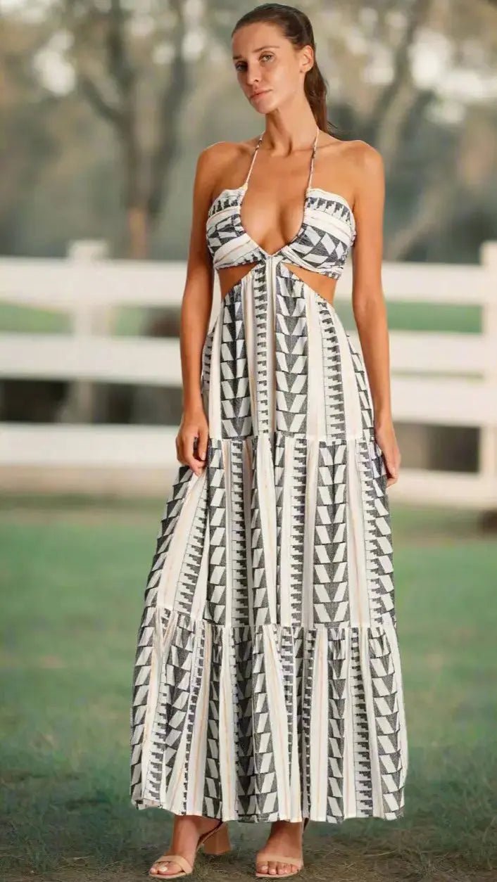 Luxury Maxi Resort Dress for Women La Moda Clothing Beach Dress