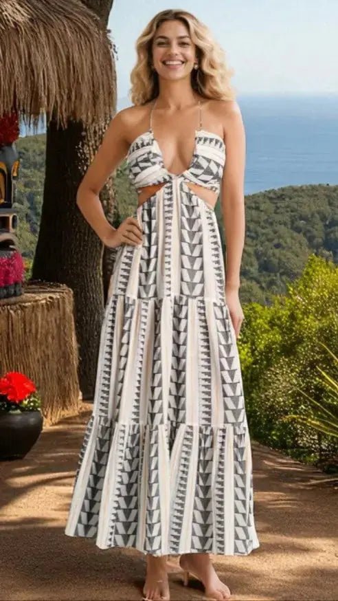 Luxury Maxi Resort Dress for Women La Moda Clothing Beach Dress