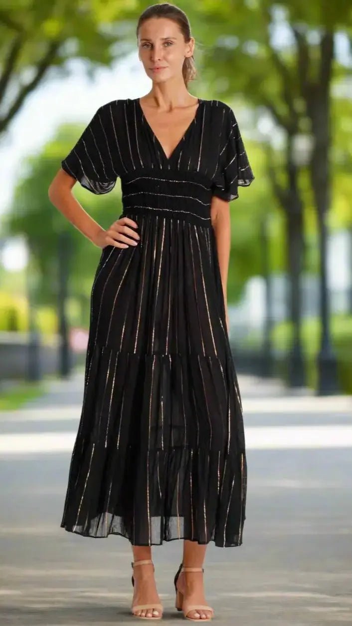 Maxi Cruise Dress - Premium Resort Wear | Luxury Beach Dress for Vacation & Cruise | Club Moda